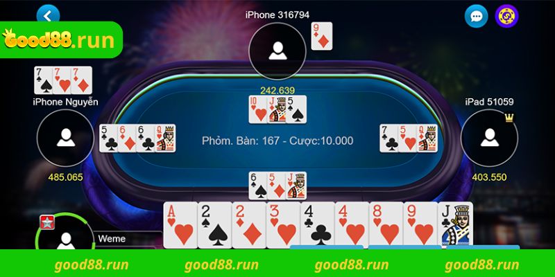 Game Phỏm online Good88